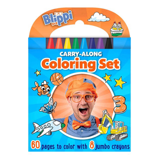 Libro: Blippi: Carry-along Coloring Set Libro: Blippi: Carry-along Coloring Set