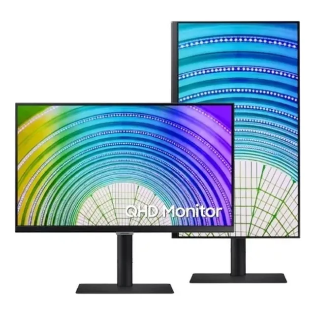 Monitor Samsung 32 Pivot Qhd Hdr Freesync 75hz Ls3