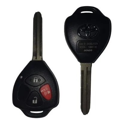 Llave Carcasa Control Toyota Fortuner Hilux Kavak