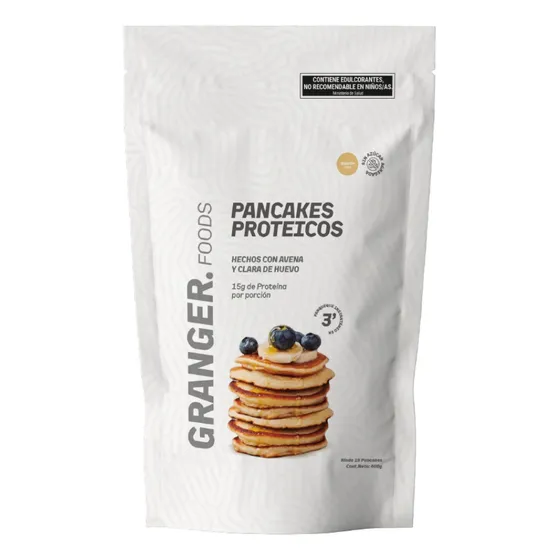 Granger Foods Pancakes Proteicos Rinde 16u 400g