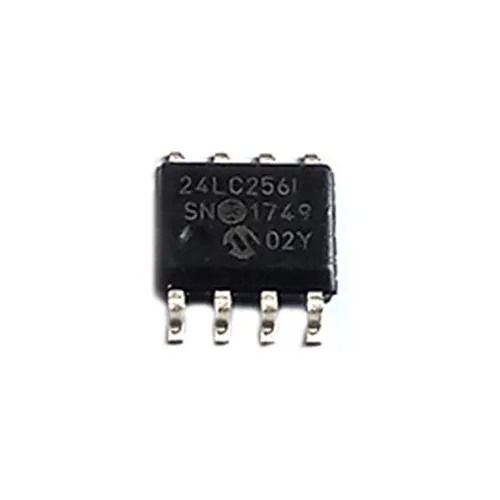 5x Ci 24lc256t-i/sn Eeprom 32kx8 - 2.5v Microchip Novo