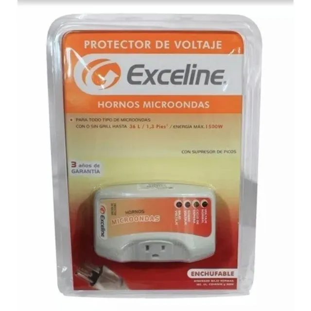 Protector De Voltaje Exceline 120v Microondas