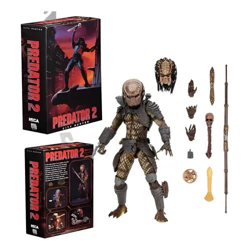 Boneco De Ação Neca Predator 2 Ultimate Scout Predator De 7