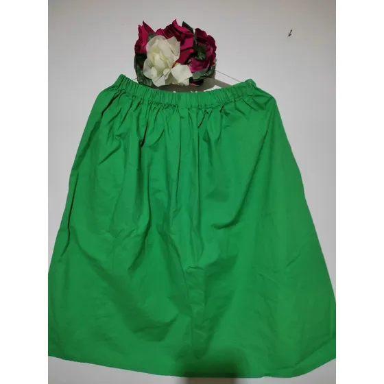 Falda Unicolor Para Danza