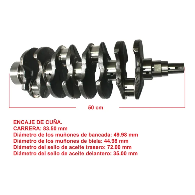 Cigueñal Hyundai Accent 1.5 1996-2007 23111-22602 Nuevo Std