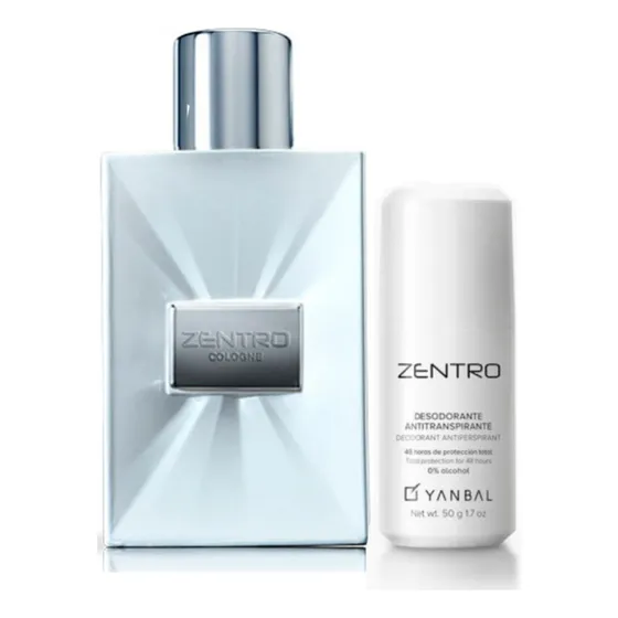 Oferta Zentro Perfume + Roll On Para Hombre De Yanbal