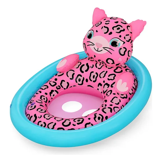 Silla Inflable Salvavidas Para Bebé Diseño Animalitos 