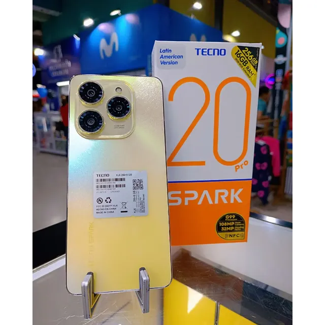 Tecno Sapark 20 Pro 16/256gb Reloj Audifono 2x150$..