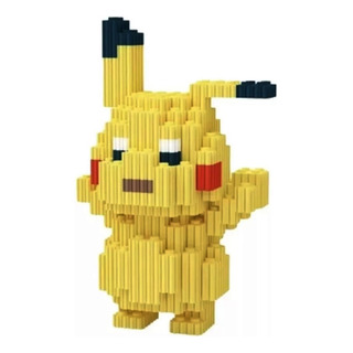 Mini Blocks Construcción Rompecabezas Pikachu Mini Blocks Construcción Rompecabezas Pikachu