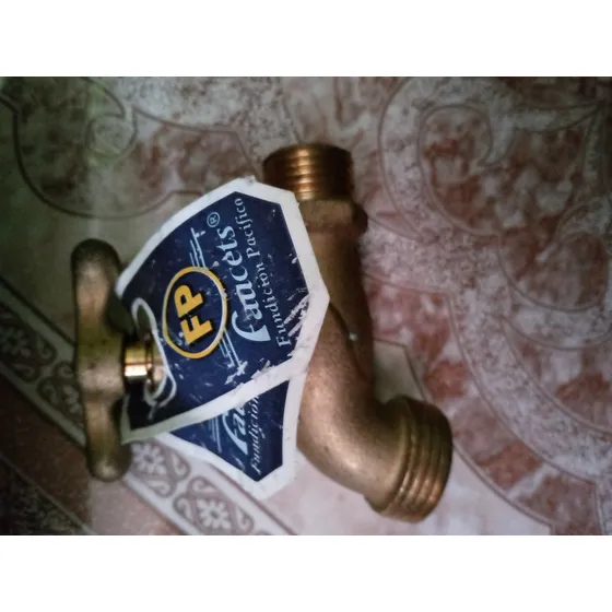 Llave Chorro Manguera Fp Bronce.