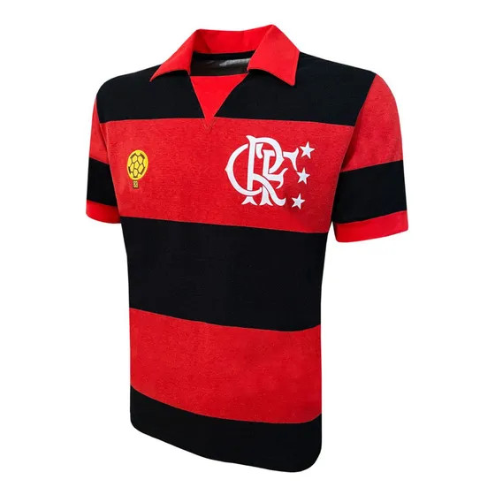 Camisa Flamengo Retrô 1984 Rubro-negra Oficial