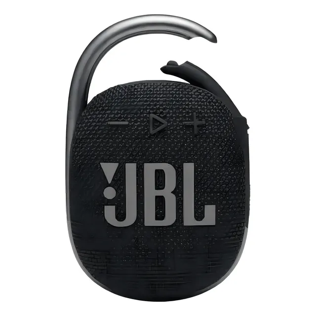 Parlante JBL Clip 4 portátil con bluetooth waterproof negra 110V