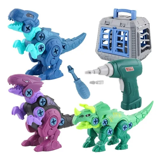 Conjunto Fósil De Modelo De Esqueleto De Dinosaurio