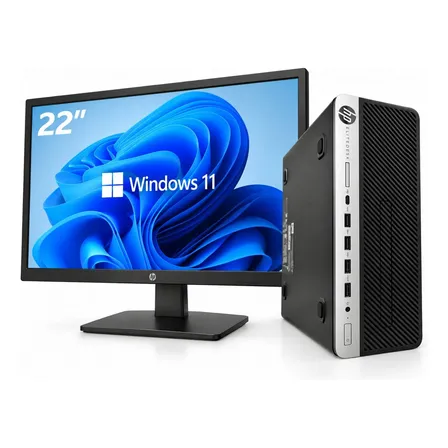 Computadora Hp Ryzen 7 Pro Con Monitor 22 , 8gb Y 500gb 500 Gb 8 Gb Reyzen 7