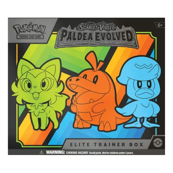 Pokémon Elite Trainer Box Paldea Evolved Ingles