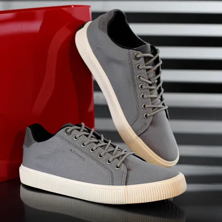 Tênis Aramis Easy Wood Cinza Sapatênis Urbano Masculino