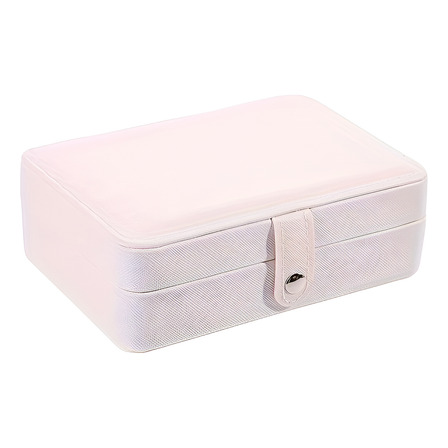 Organizador Joyas Estuche Joyero Aretes Anillos Alhajero Color Blanco Organizador Joyas Estuche Joyero Aretes Anillos Alhajero Color Blanco