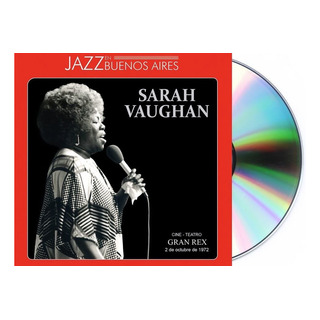 Sarah Vaughan - En Buenos Aires 2/10/1972 Rgs Cd Doble Nuevo Sarah Vaughan - En Buenos Aires 2/10/1972 Rgs Cd Doble Nuevo