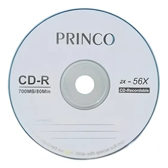 Cd Princo Virgen 1 Pieza Cdr 700mb 80m 2x 56x