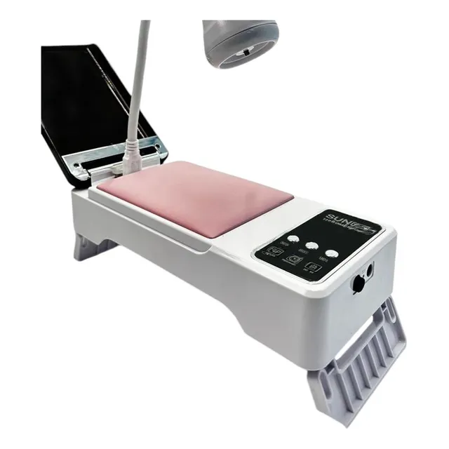 Lampara Secado Uñas Uv Led Press On 2 En 1 Con Reposabrazos