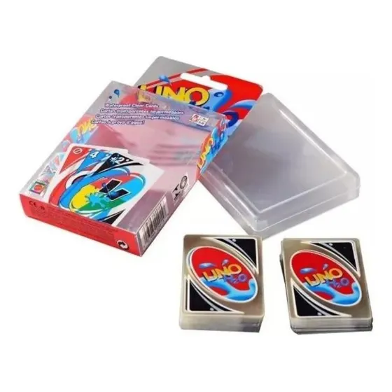 Juego De Mesa De Cartas Resistentes Al Agua Colores Y Número