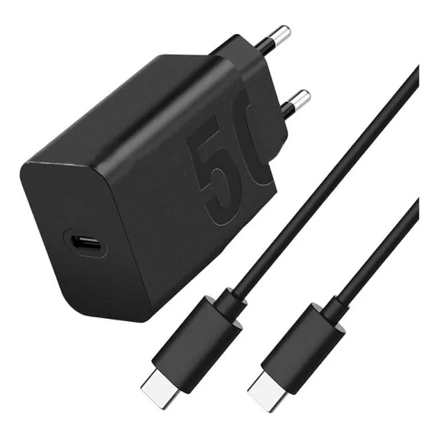 Cargador Turbo 50w Para Samsung/xiaomi Con Cable Tipo C