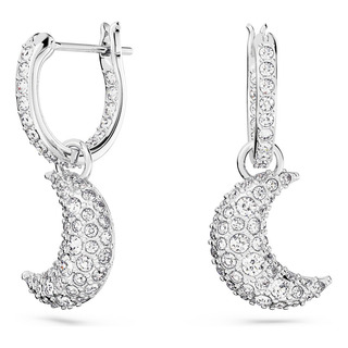 Pendientes Swarovski Sublima Drop Con Forma De Luna Crecient Pendientes Swarovski Sublima Drop Con Forma De Luna Crecient