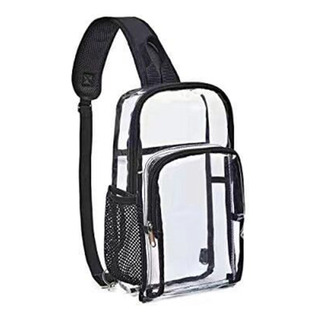 Bolso Bandolera O Clear Bag, Transparente, Aprobado Por El E Bolso Bandolera O Clear Bag, Transparente, Aprobado Por El E