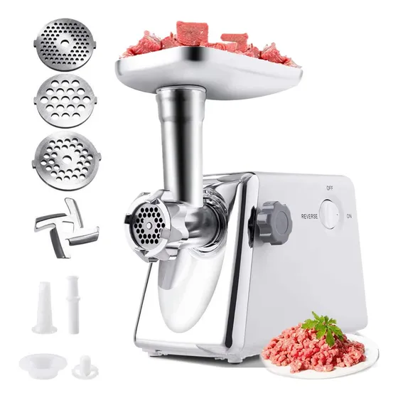 Picadora De Carne Eléctrica Múltiples Funciones 2800w