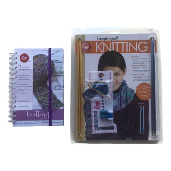 Kit Planificador Tejer Para Niño Ideal Principiante Adulto I