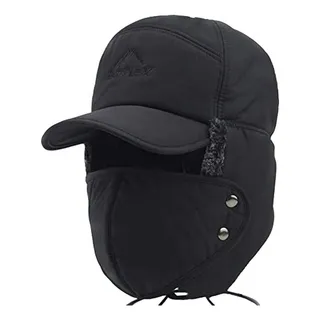 Gorro Térmico 3 En 1 Con Orejeras Para Invierno Y Face Cover Gorro Térmico 3 En 1 Con Orejeras Para Invierno Y Face Cover