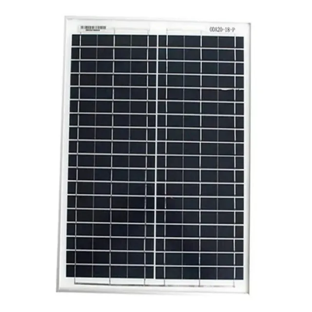 Panel Solar Policristalino 30w 12v