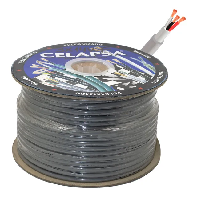 Cable Vulcanizado Flexible Tripolar 14 Awg Celapsa