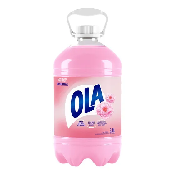 Sabão Líquido Ola Original para Roupas Finas e Delicadas 3,8l