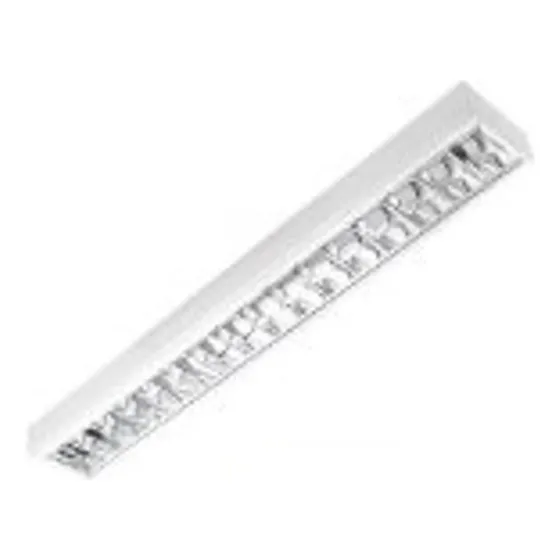 Luminaria De Adosar Con Louver Parabólico, Para Tubo Tld/36