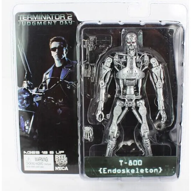 Figura Neca Terminator Endoskeleton T-800 De 18cm