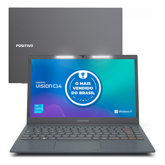 Notebook Positivo Vision C14 Lumina Bar Celeron 8gb 128gb Emmc Tela 14 Polegadas Hd Antirr... Notebook Positivo Vision C14 Lumina Bar Celeron 8gb 128gb Emmc Tela 14 Polegadas Hd Antirr...