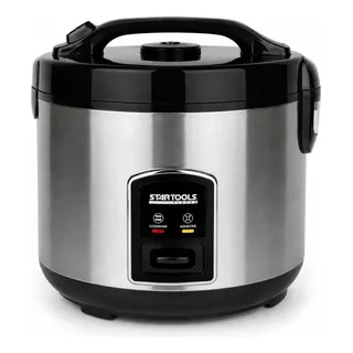 Panela Arroz Elétrica Startools 1,8l 700w Antiaderente Prateado 700w