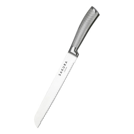Cuchillo Para Pan Sakura Acero Inoxidable Con Estuche Silmar Cuchillo Para Pan Sakura Acero Inoxidable Con Estuche Silmar