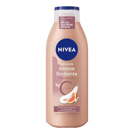 Nivea Hidratante Corporal Beleza Radiante Pele Uniforme 200ml Nivea Hidratante Corporal Beleza Radiante Pele Uniforme 200ml