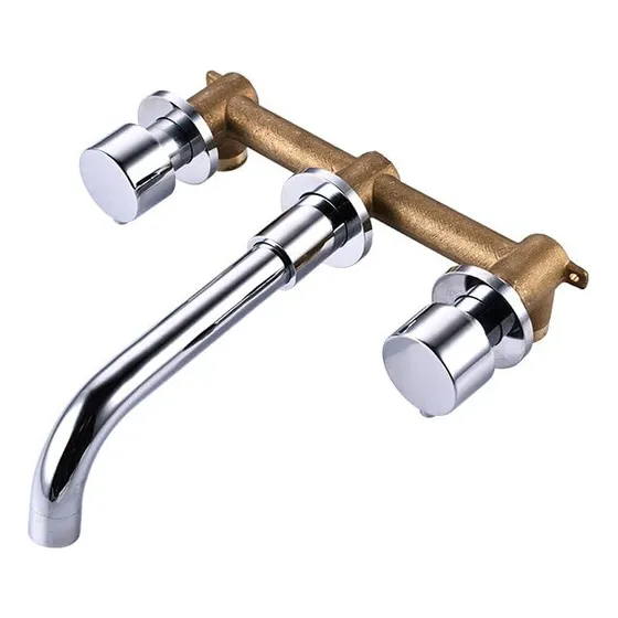 Grifo Lavabo Baño Negro Mate Laton Para Lavado Frio Caliente