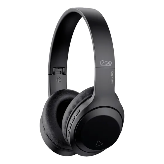 Headphone Bluetooth Bass 300 I2go Até 10h De Bateria