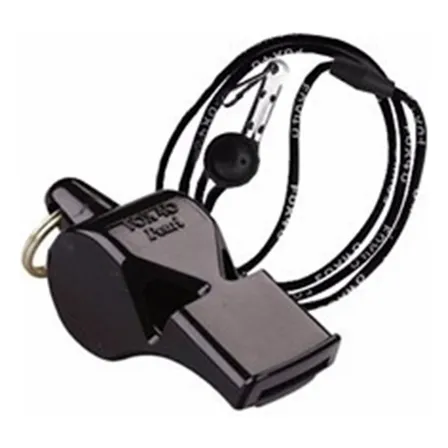Silbato De Entrenamiento Fox 40 Pearl 90 Db Color Negro