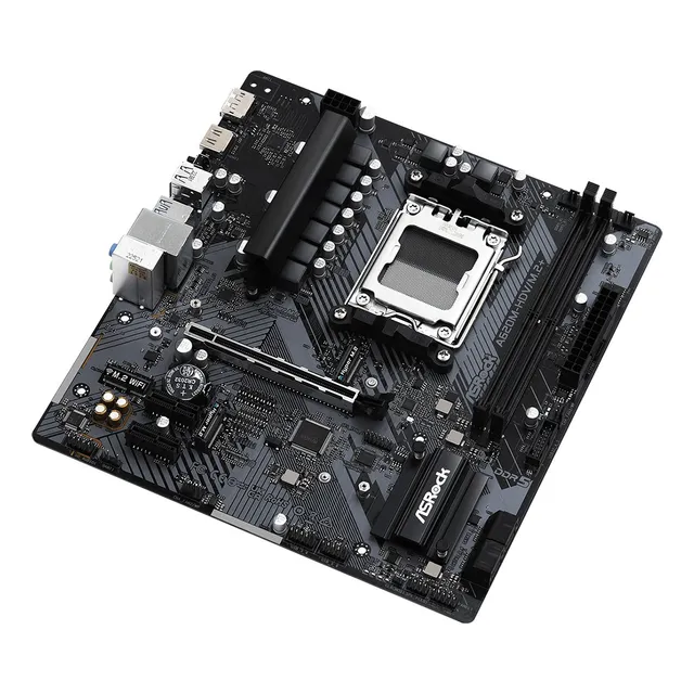 Motherboard Asrock A620M-hdv/m.2 Amd Am5 Ddr5 Color Negro