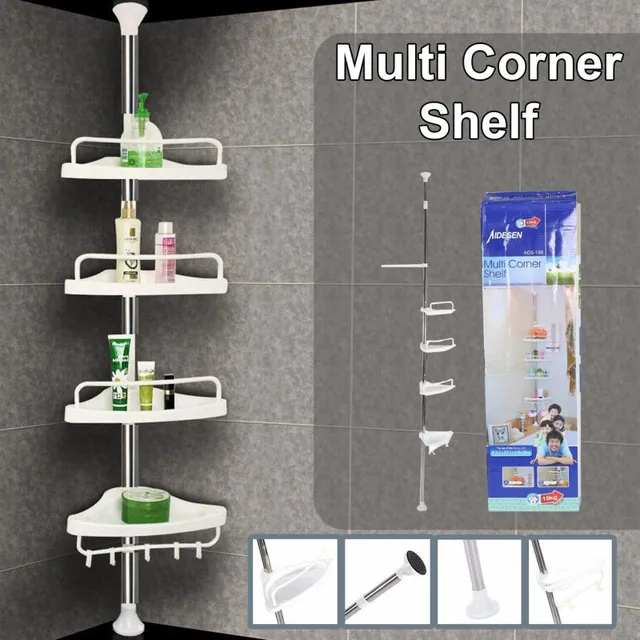 Estante Organizador Tipo Esquinero Para Baño