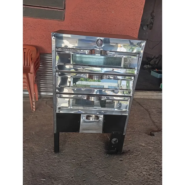 Horno Multifuncional Para 3 Bandejas A Gas Y Eléctrico