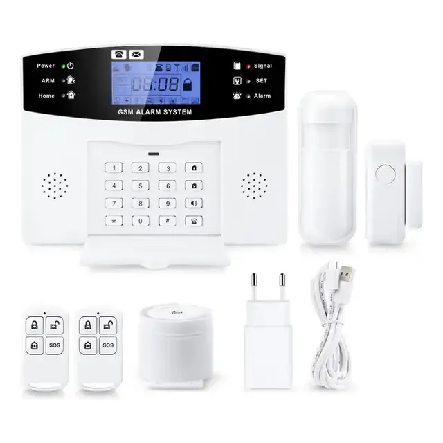Alarma Casa Gsm Wifi Inalambrica Para Oficina Negocio Tuya S