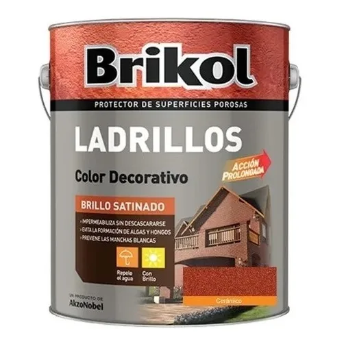 Brikol Ladrillos X 20 Lts Pintureria Don Luis Mdp