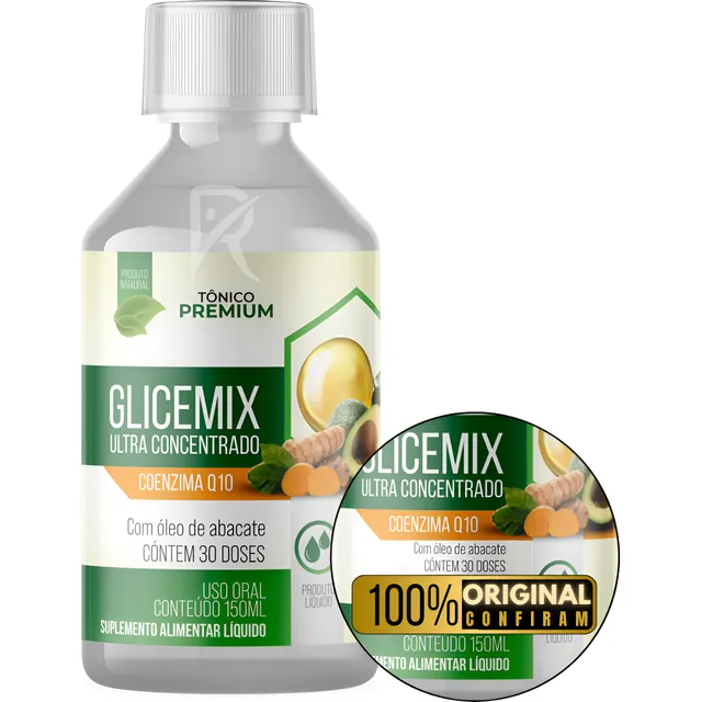 1 Glicemix Ultra Concentrado Premium Direto Da Fábrica C/nfe