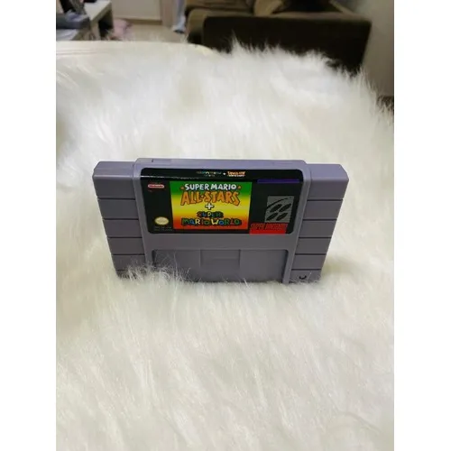 Juego Super Mario All Stars de Super Nintendo Snes + Mario Word